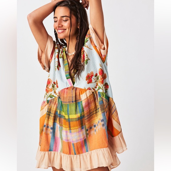 Free People | Printed Agnes Dress | XS - Picture 4 of 16